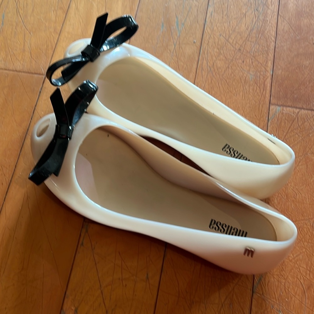 Melissa ultra girl ballet flats with bow